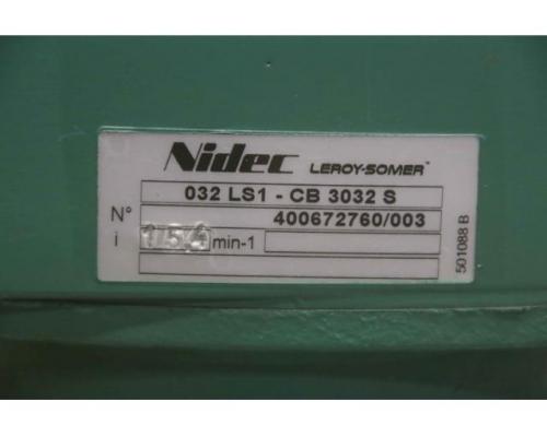 Getriebemotor 0,75 kW 100 U/min von Nidec Leroy-Somer – 032 LS1-CB 3032 S - Bild 6