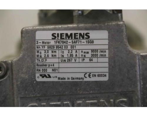 Servomotor mit Getriebe von Siemens – 1FK7042-5AF71-1SGO - Bild 7