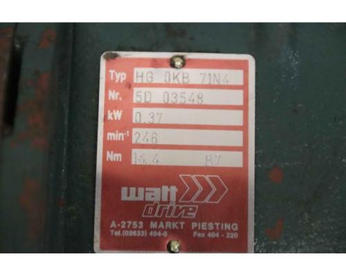 Getriebemotor 0,37 kW 246 U/min von Watt Drive – HG OKG 71N4 - Bild 5