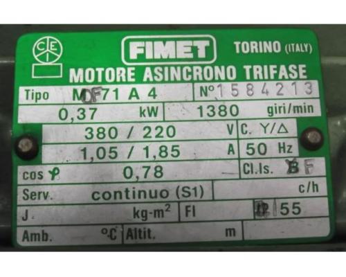 Getriebemotor 0,37 kW 197 U/min von Bonfiglioli – MVF49/F - Bild 5