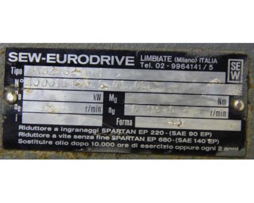 regelbarer Getriebemotor 0,55 kW 0,93-5,4 U/min von SEW Eurodrive – R82-62-V01 - Bild 6