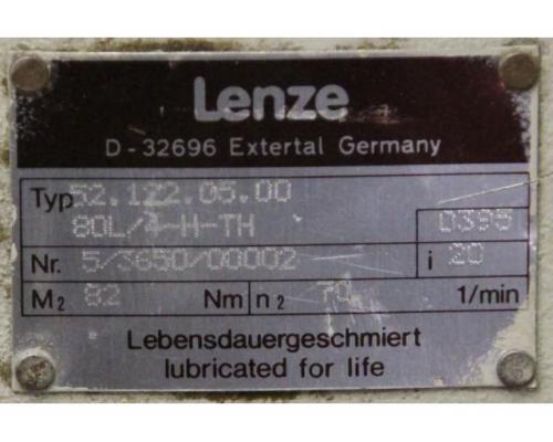 Getriebemotor 0,75 kW 70 U/min von LENZE – 52.122.05.00 - Bild 5