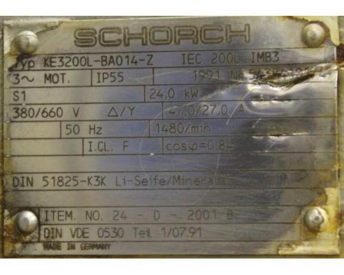 Elektromotor 24 kW 1480 U/min von Schorch – KE3200L-BA014-Z - Bild 5