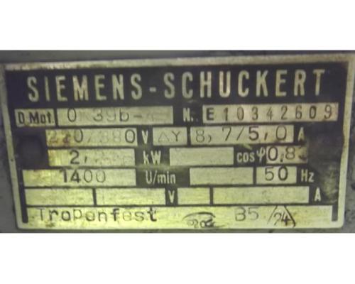 Elektromotor 2,2 kW 1400 U/min von Siemens – 0 39b - Bild 4