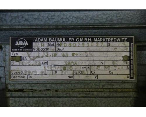 Elektromotor 0,18/0,25 kW 1390/2820 U/min von ABM – 3.DF 63 o-4/2 - Bild 5