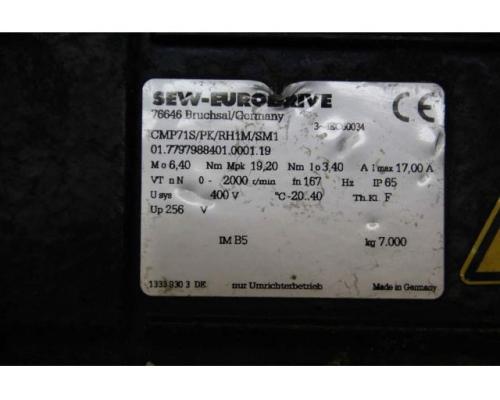 Getriebemotor Servomotor 11 U/min von SEW-Eurodrive – KHF47/A CMP71S - Bild 4