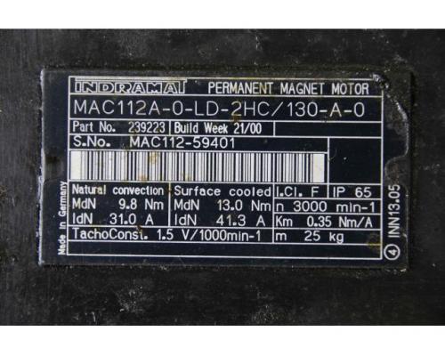 Permanent Magnet Motor von Indramat – MAC112A-0-LD-2HC/130-A-O - Bild 4