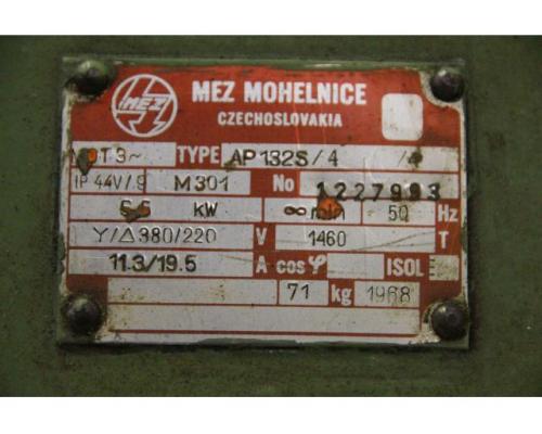 Elektromotor 5,5 kW 1460 U/min von MEZ – AP 132S/4 - Bild 4