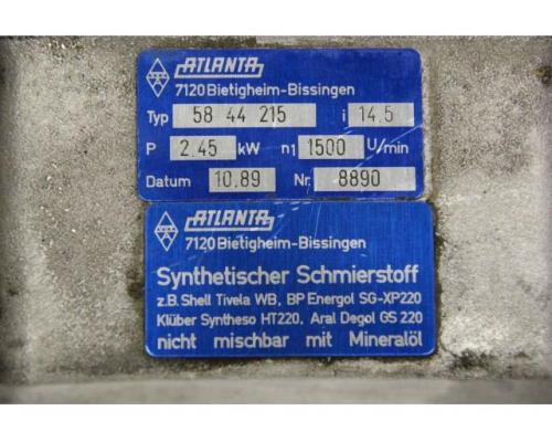 Gleichstrom Getriebemotor 2,45 kW i 14,5 von Atlanta Siemens – 58 44 215 FT5072 - Bild 5