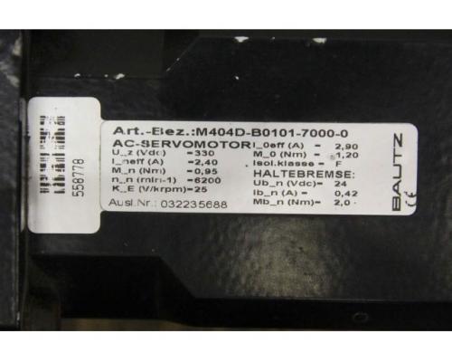 Servomotor von Bautz – M404D-B0101-7000-0 - Bild 4