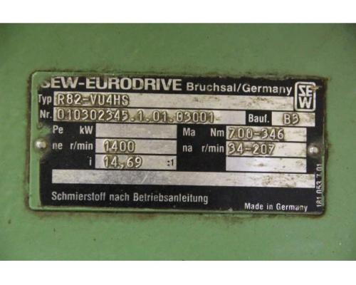 regelbarer Getriebemotor 9,2 kW 34-207 U/min von SEW EURODRIVE – DFV132ML-4 - Bild 6