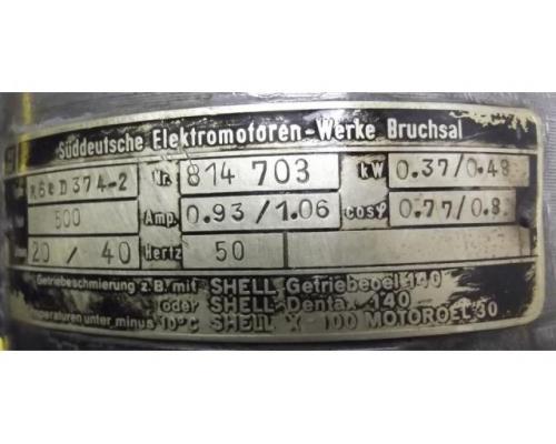 Getriebemotor 0,37/0,48 kW 20/40 U/min von SEW – R6eD374-2 - Bild 4