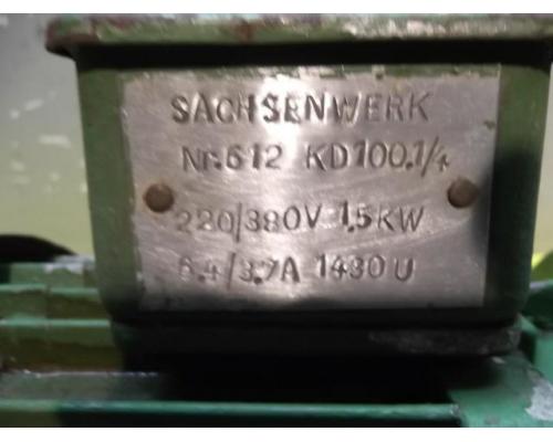 Elektromotor 1,5 kW 1430 U/min von VEM – KD100.1/4 - Bild 4