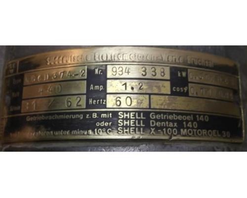 Getriebemotor 0,37/0,48 kW 31/62 U/min von SEW – R6eD374-2 - Bild 4