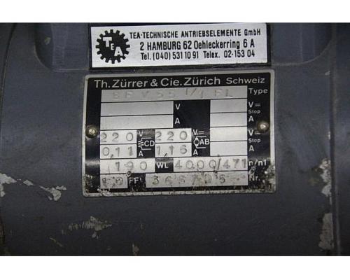 Getriebemotor 0,19 kW von Zürrer – BFV 55 1/1 FL - Bild 4