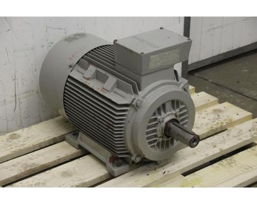 Elektromotor 5/18 kW 725/1460 U/min von SIEMENS – 1LA6 186-0BB40 180L - Bild 2