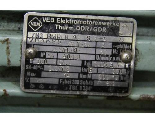 Getriebemotor 0,7/0,91 kW 40/80 U/min von VEM – ZG3BMREB 10 S8-4 - Bild 4