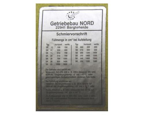 Getriebemotor 0,37 kW 19 U/min von Nord – 20F-71L/4 - Bild 6