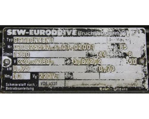 Getriebemotor 0,75 kW 304 U/min von SEW Eurodrive – RF40A - Bild 4