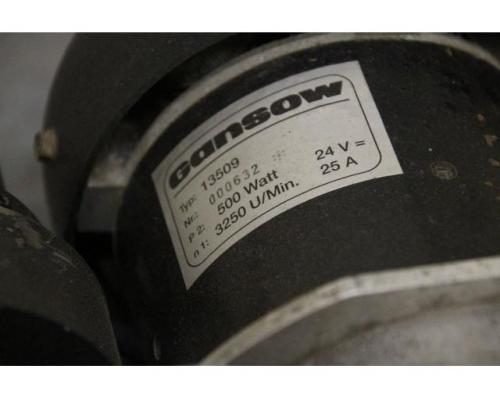 Getriebemotor 24 V 0,5 kW von Gansow – B100-6 / 13509 - Bild 5