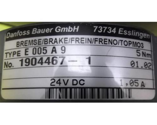 Getriebemotor 0,55 kW 235 U/min von BAUER – BS03-37V/D08MA4-TOF-ST-K/ - Bild 4