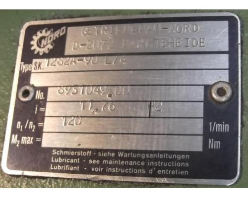 Getriebemotor 1,5 kW 120 U/min von Nord – SK1282A-90 L/4 - Bild 4