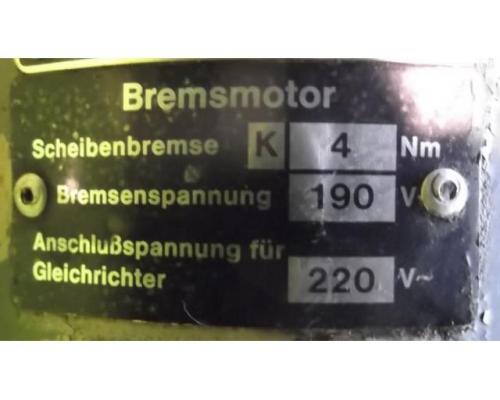 Getriebemotor 0,12 kW 6,5 U/min von Nord – SK200-63 S/4 BRE4 - Bild 4