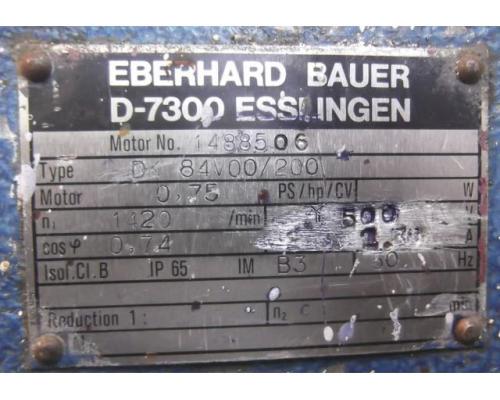 regelbarer Getriebemotor 0,75 kW 17-119 U/min von Bauer – DK 84V00/200 - Bild 4