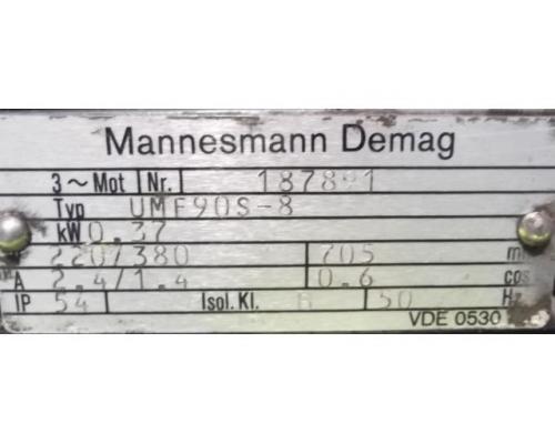 Elektromotor 0,37 kW 705 U/min von Demag – UMF90S-8 - Bild 4