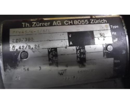 Getriebemotor 0,045 kW 19 U/min von Zürrer – PFV45/44-1/1FL - Bild 4