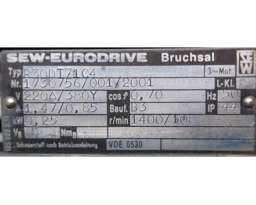 Getriebemotor 0,25 kW 108 U/min von SEW Eurodrive – R30DT71C4 - Bild 4