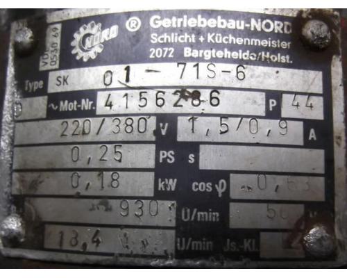 Getriebemotor 0,18 kW 18,4 U/min von Nord – SK01-71S-6 - Bild 4