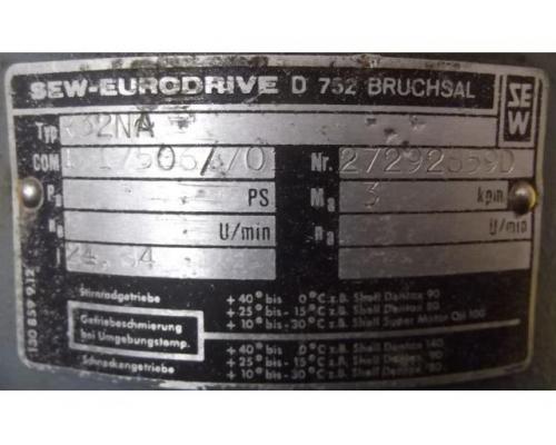 Getriebemotor 0,12 kW 132 U/min von SEW Eurodrive – R32ND71A2 R32WD71A2 - Bild 12