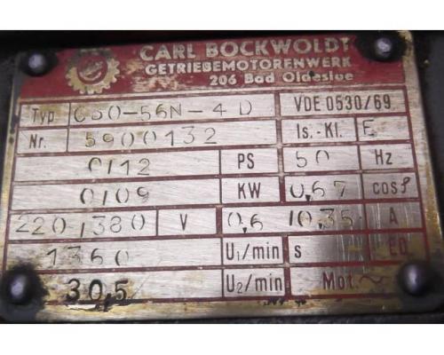 Getriebemotor 0,09 kW 30,5 U/min von Bockwoldt – CB0-56N-4D - Bild 4