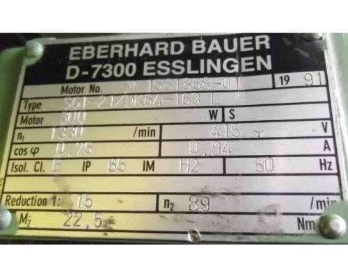 Getriebemotor 0,3 kW 89 U/min von BAUER – SG1-21/DK 64-163L - Bild 5