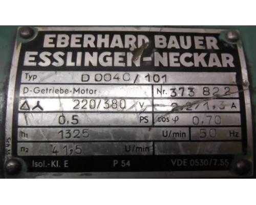 Getriebemotor 0,37 kW 41,5 U/min von BAUER – D0040/101 - Bild 4