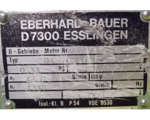 Getriebemotor 0,25 kW 42 U/min von Bauer – DK640/163 - Bild 4