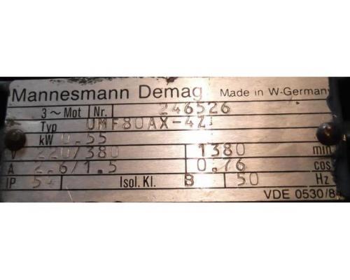 Getriebemotor 0,55 kW 80 U/min von Demag – UMF80AX-4Z - Bild 5