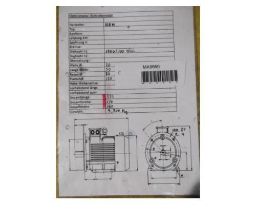 Getriebemotor 0,11 kW 100 U/min von ABM – CF/DB21/4 - Bild 5