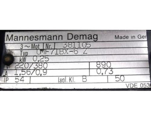 Getriebemotor 0,25 kW 89 U/min von Demag – UMF71BX-6Z - Bild 5