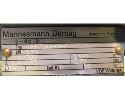 Getriebemotor 0,25 kW 185 U/min von Demag – UMF71AX-4-7 - Bild 5