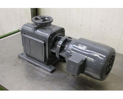 regelbarer Getriebemotor 1,1 kW 370-1500 U/min von Gasti – DCF14 - Bild 3