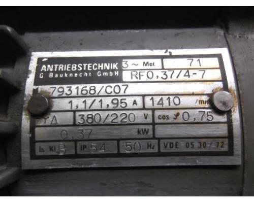 Getriebemotor 0,37 kW 94 U/min von Bauknecht – 52307 04 111 - Bild 5