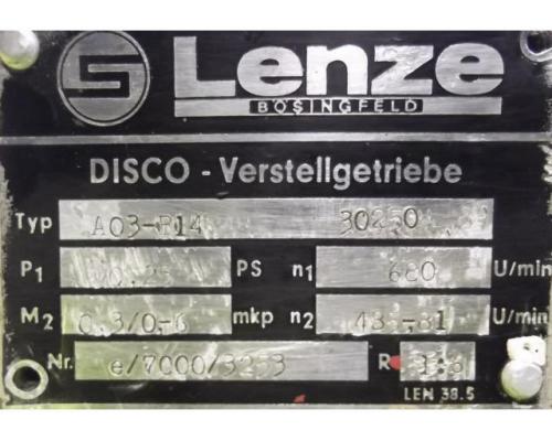 regelbarer Getriebemotor 0,18 kW 81-485 U/min von Lenze – A03-R14 - Bild 4