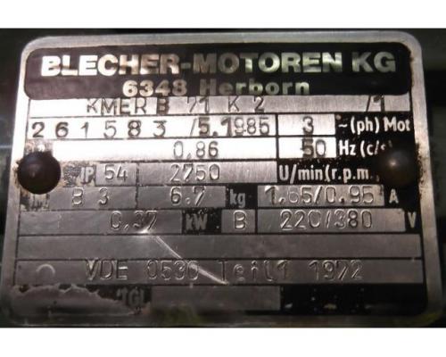 regelbarer Getriebemotor 0,37 kW 35-180 U/min von MOTOVARIO – TKF/5 - Bild 6