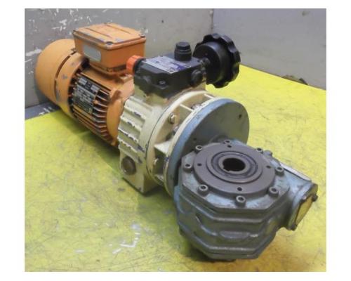 regelbarer Getriebemotor 0,37 kW 19-100 U/min von MOTOVARIO – TKF/5 - Bild 2