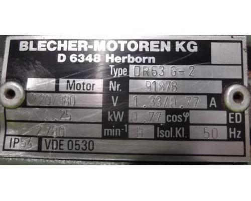 regelbarer Getriebemotor 0,25 kW 47-246 U/min von MOTOVARIO – TKF/2 - Bild 12