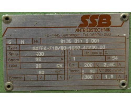 Elektromotor 28 kW von SSB – GXTFK-F18/80-1030.40230.00 - Bild 5