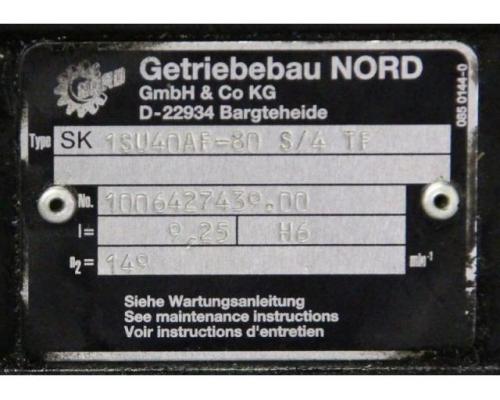 Getriebemotor 0,55 kW 149 U/min von Nord – SK1SU40AF-80 S/4 TF - Bild 4