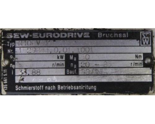 regelbarer Getriebemotor 0,55 kW 20-85 U/min von SEW Eurodrive – R40FV01 - Bild 6